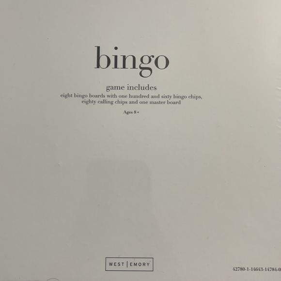 Bingo game. - Picture 2 of 2